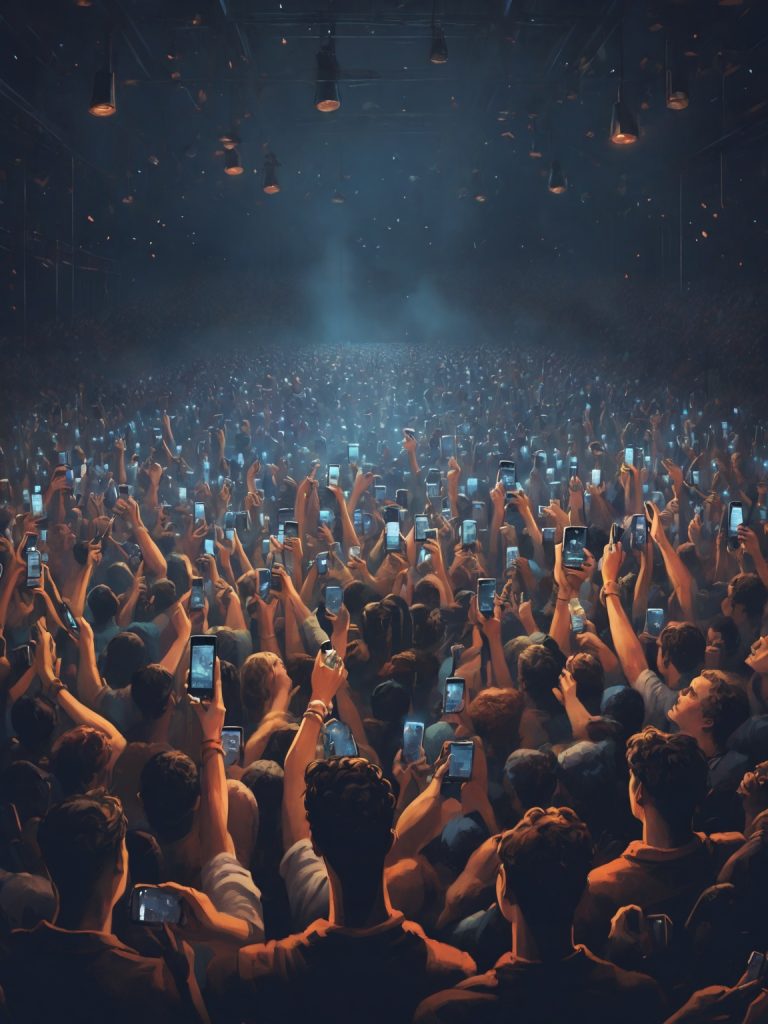 Phone at Concerts: Tips to Disconnect and Connect at Events