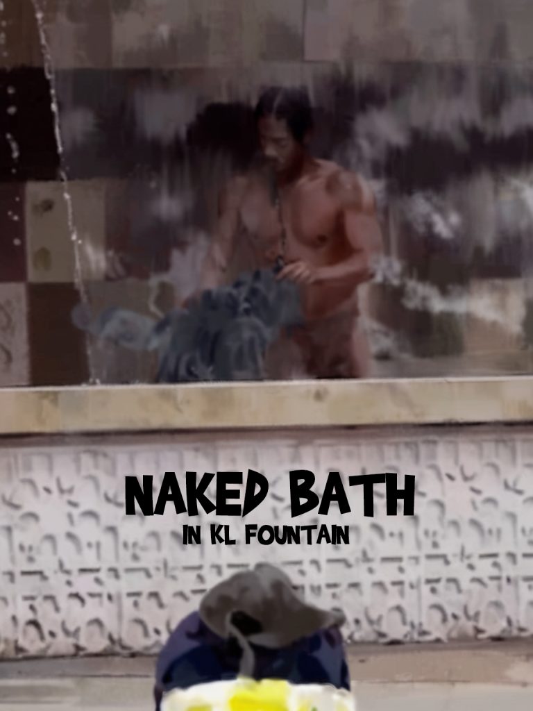 Naked Bath in KL Fountain: Man’s Bold Move Shocks Malaysia