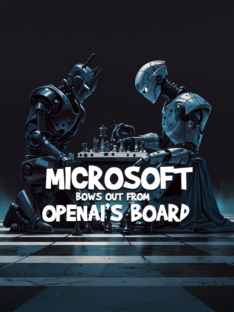 Microsoft Bows Out from OpenAI’s Board: Here’s Why It Matters