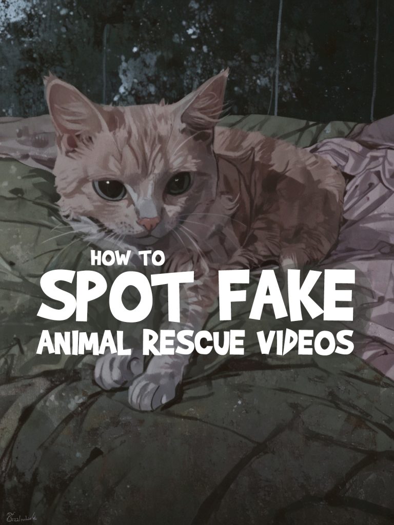 How to Spot Fake Animal Rescue Videos: A Guide to Avoiding Deception Online