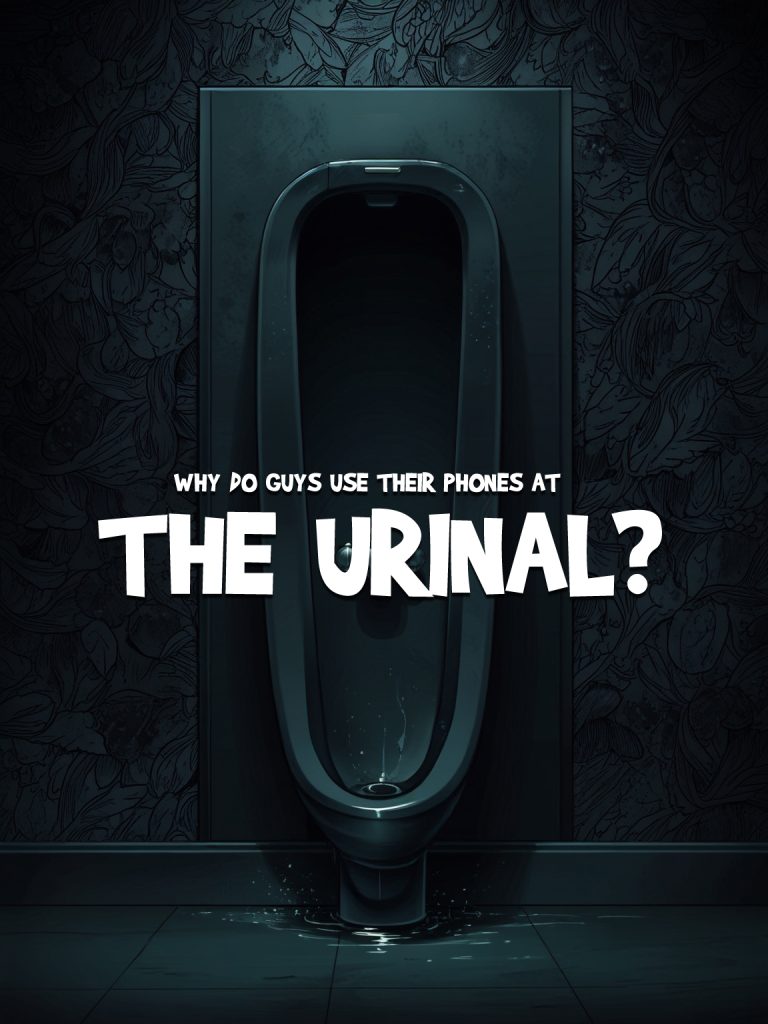 Why Do Guys Use Their Phones at the Urinal?