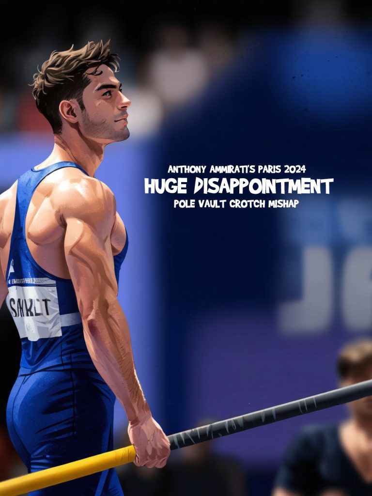 Huge Disappointment Anthony Ammirati’s Paris 2024 Pole Vault Crotch Mishap