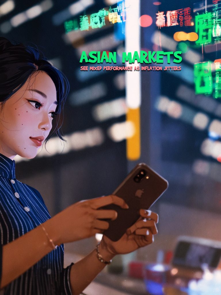 Asian Markets See Mixed Performance as Inflation Jitters