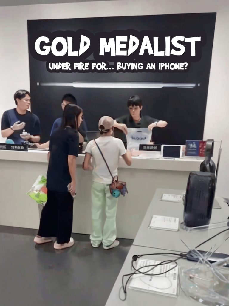 Quan Hongchan: A Gold Medalist Under Fire for… Buying an iPhone?