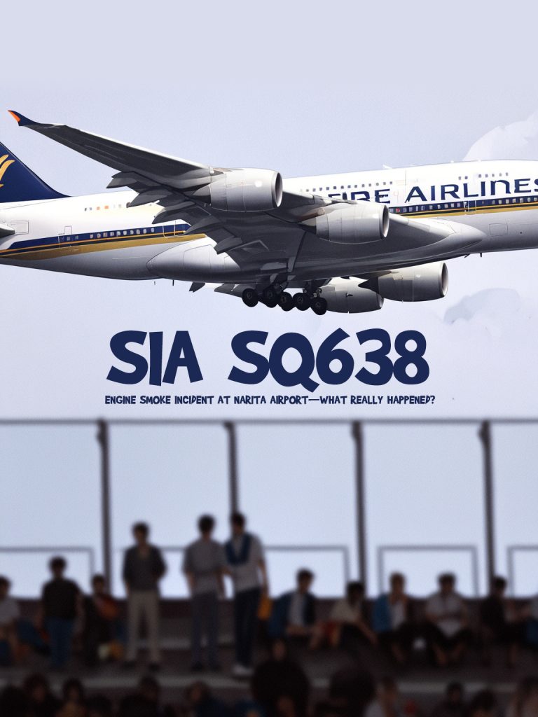 Singapore Airlines Flight SQ638: Engine Smoke Incident at Narita Airport—What Really Happened?