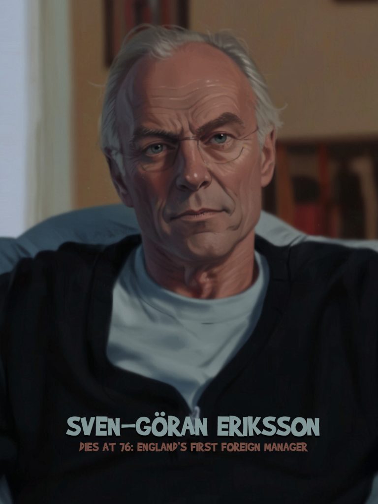 Sven-Göran Eriksson Dies at 76: England’s First Foreign Football Manager