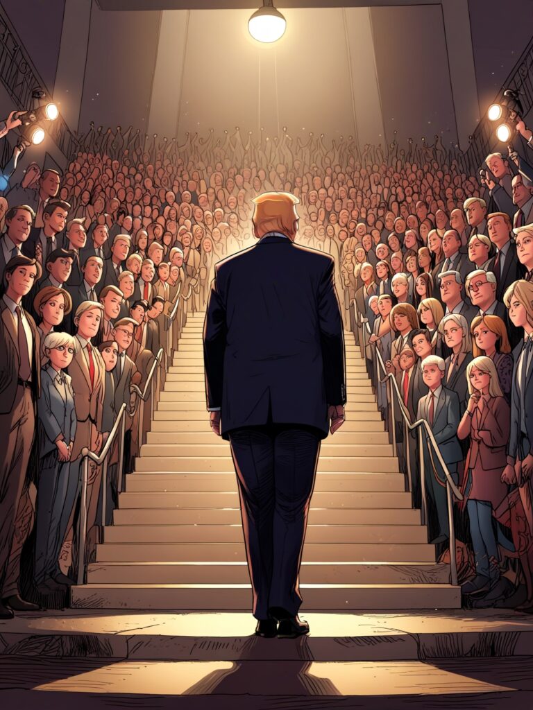 Donald Trump is back