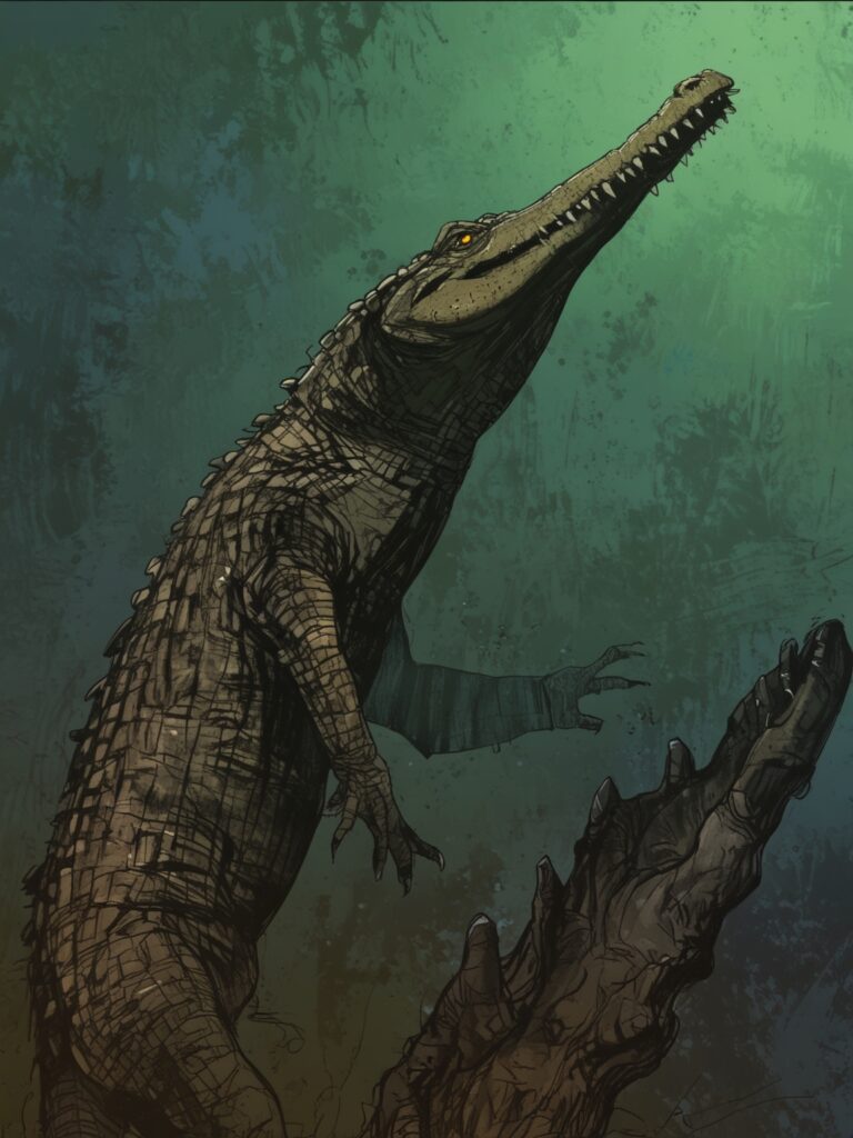 10 Million Year Old Crocodile Fossil Discovered in Peru’s Desert