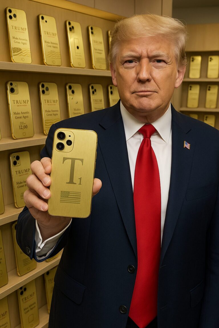 Trump Mobile: Gold Phones, Political Branding, and the Capitalist Circus Behind It All