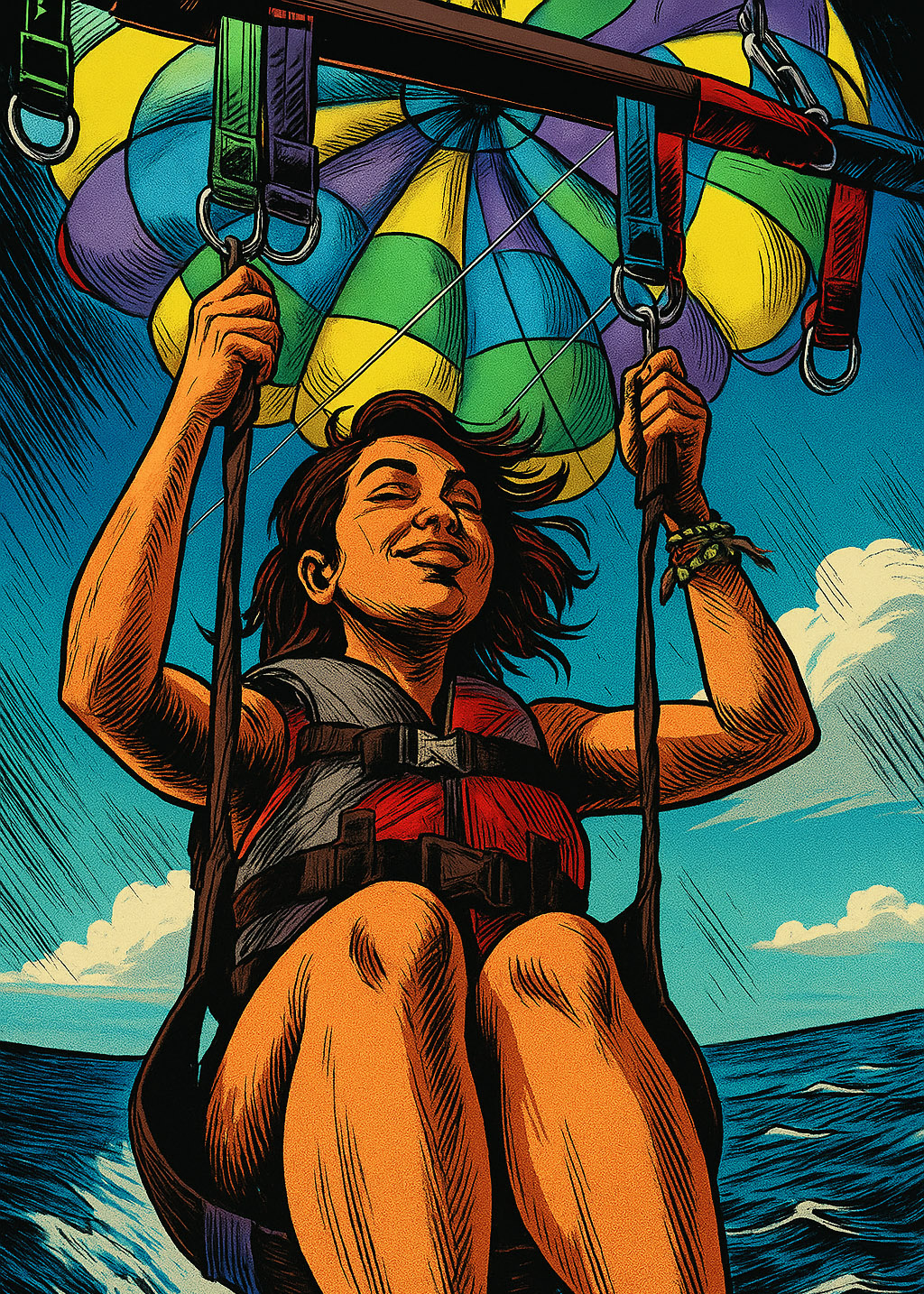 Sky-High Betrayal: British Mum Molested during Parasailing