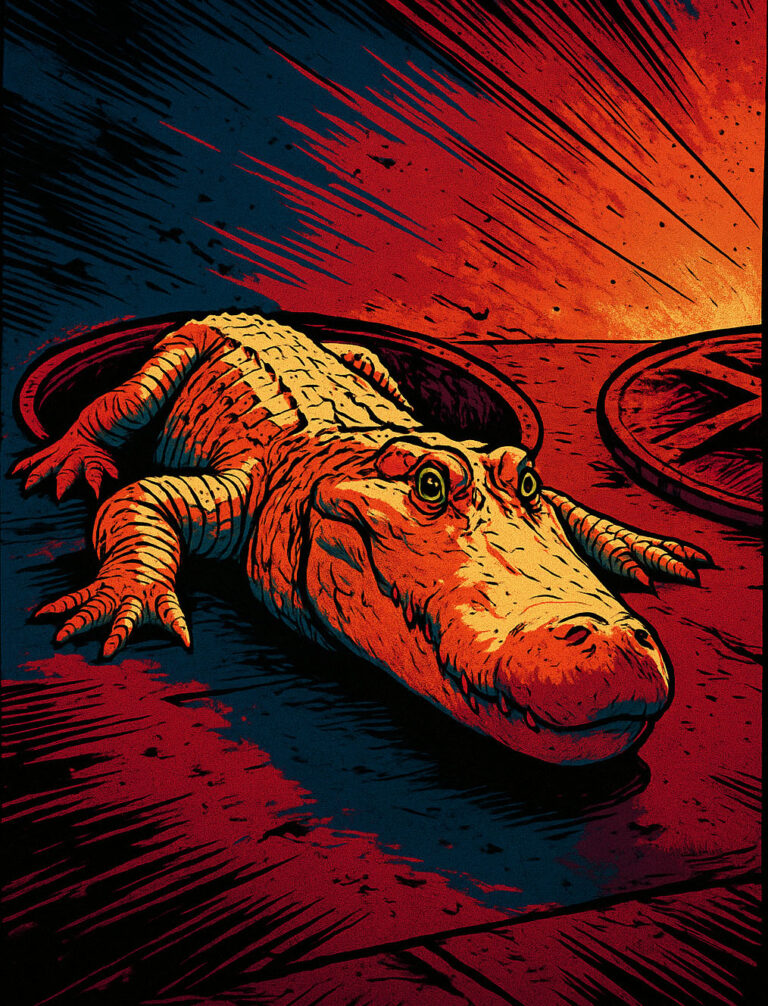 OMG! Alligators in the sewer = True