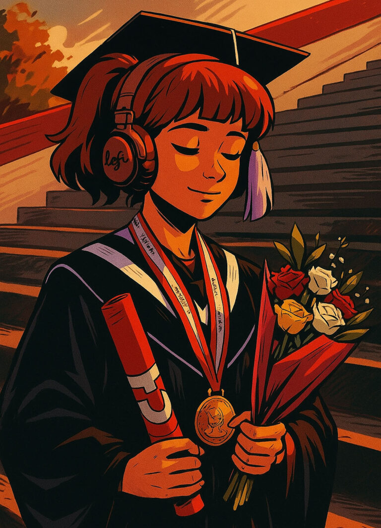 Why Lofi Girl Graduating (Then Napping) Mattered