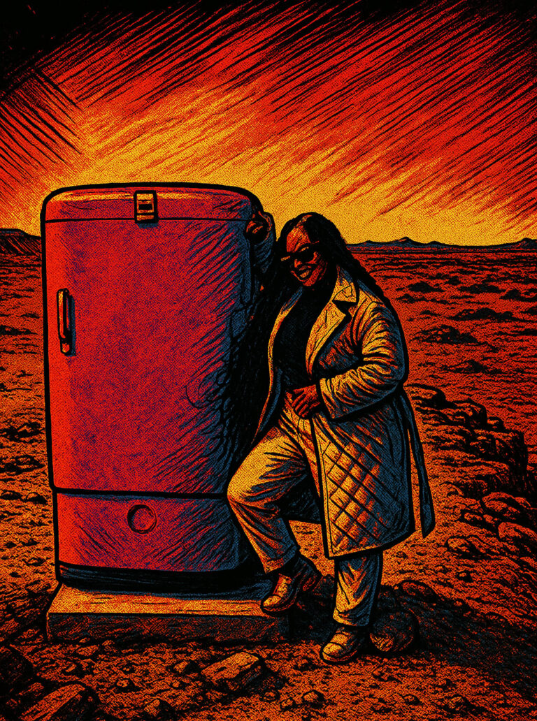 Namibia’s Pink Fridge in Namib Desert