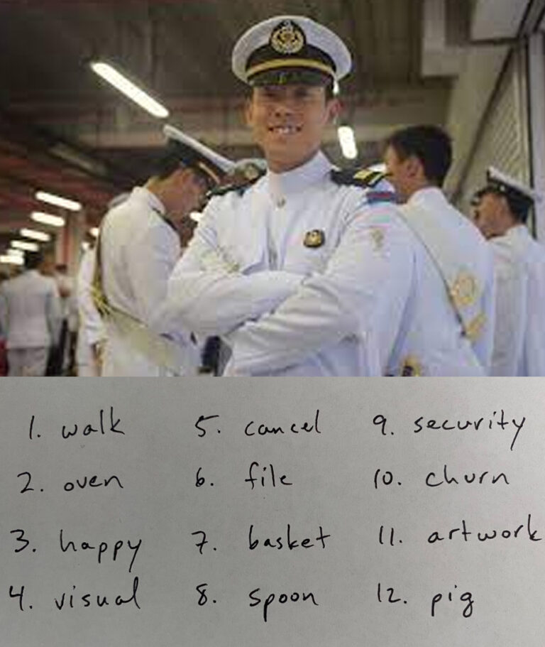 What did Teo Rong Xuan do?