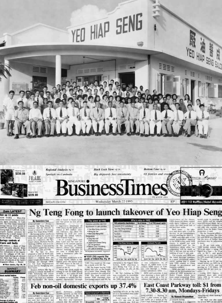 How the Yeo Family Lost Yeo’s