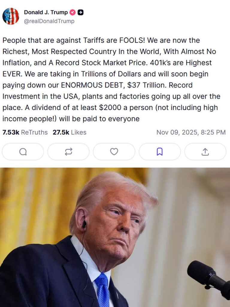 Can Trump’s $2,000 “Tariff Dividend” Actually Happen?