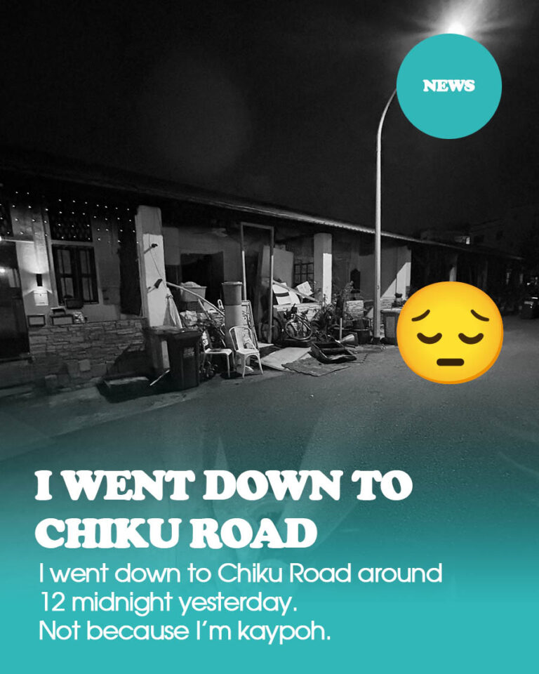 I went down to Chiku Road After The Fire
