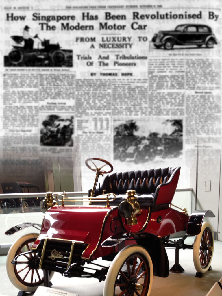 Singapore’s First Vehicle – Horseless Carriages