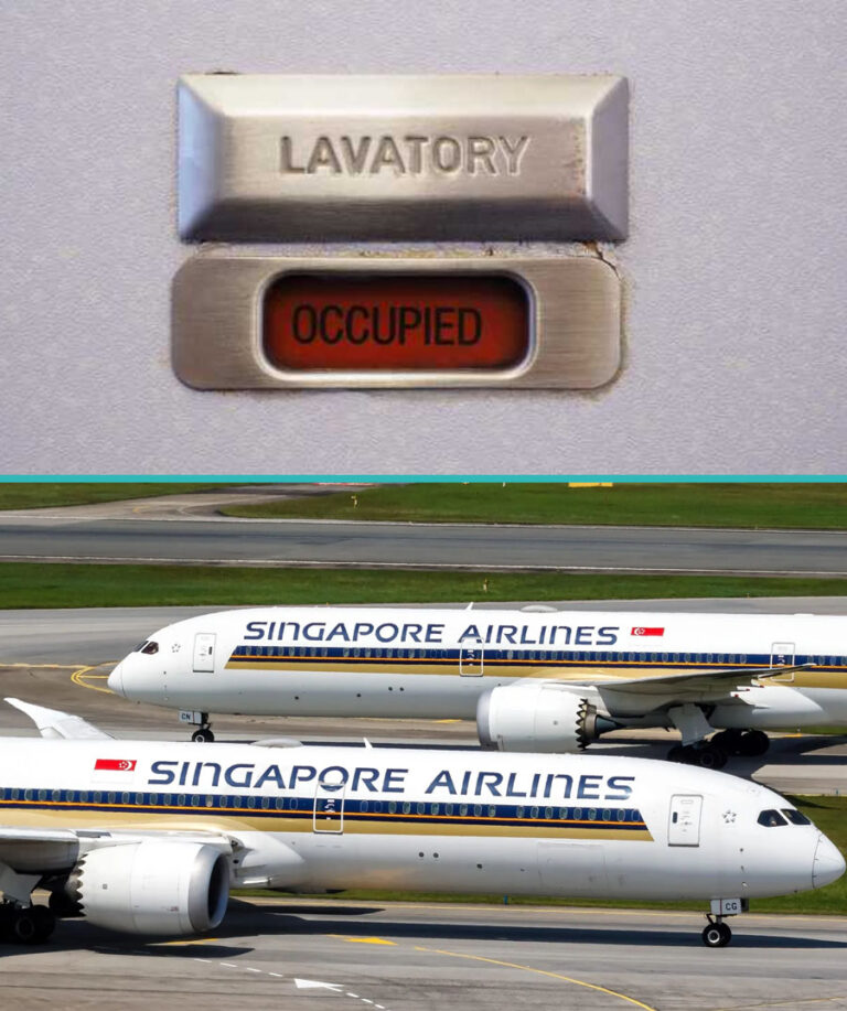 Faulty Toilet Door Left SIA passenger Exposed — Twice