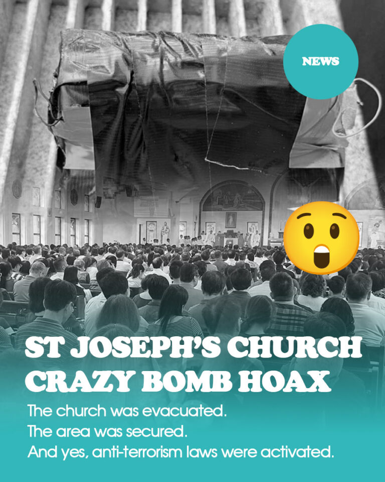 Crazy Bomb Hoax at St Joseph’s Church