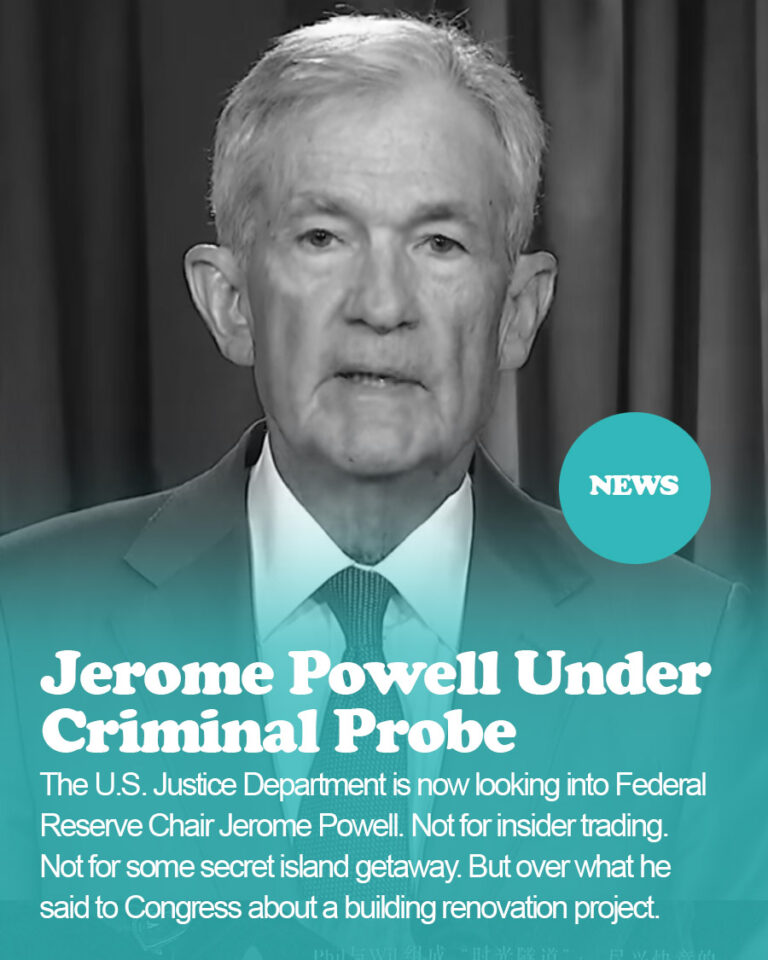 Jerome Powell Under Criminal Probe: Why Trump vs the Fed Is Spooking Markets