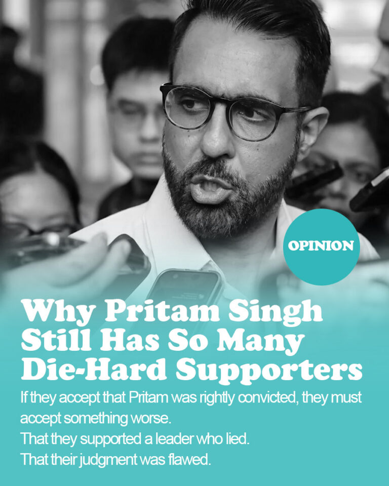 Why Pritam Singh Still Has So Many Die-Hard Supporters